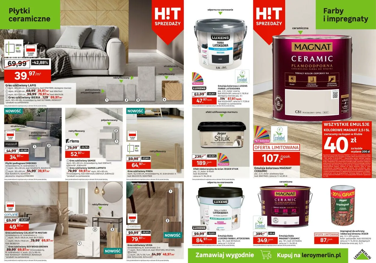 Leroy Merlin gazetka promocyjna online
