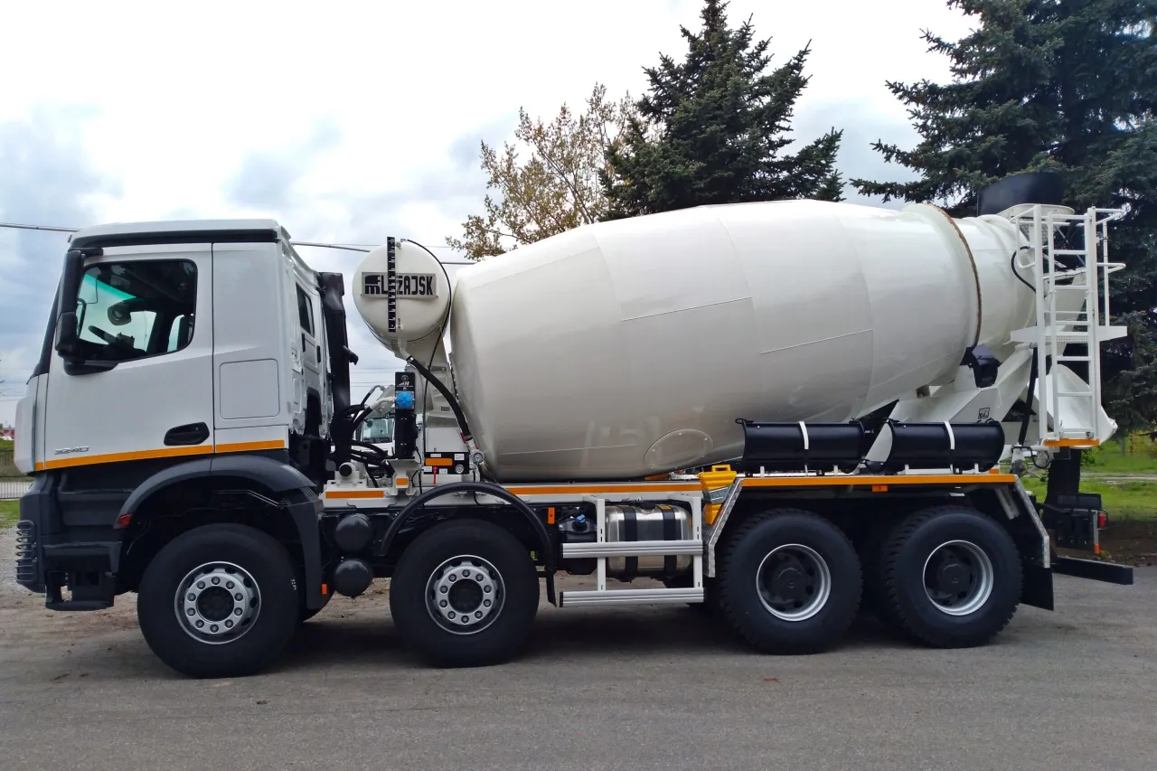 betoniarka pojemność zasypowa całkowita schemat