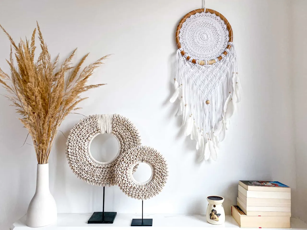 łapacz sn&oacute;w styl boho wnętrza