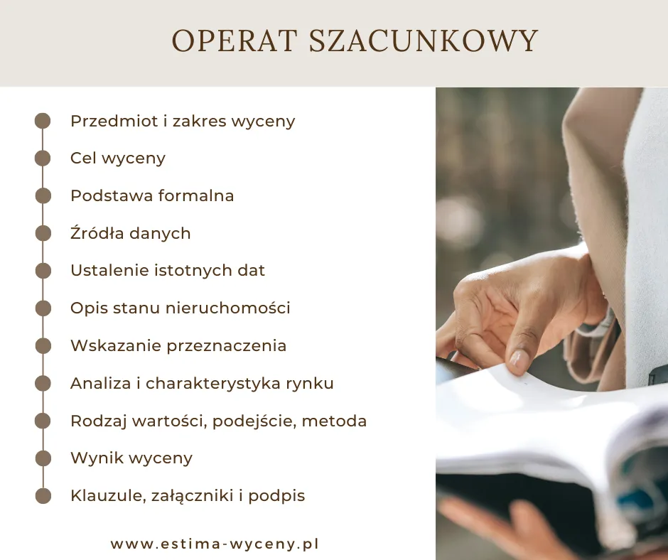 rzeczoznawca majątkowy, operat szacunkowy