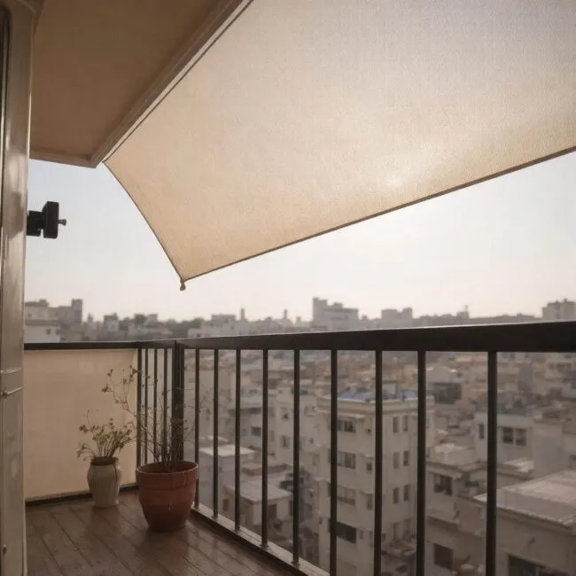 Zdjęcie Jak zacienić balkon - skuteczne metody na przyjemny cień w upalne dni