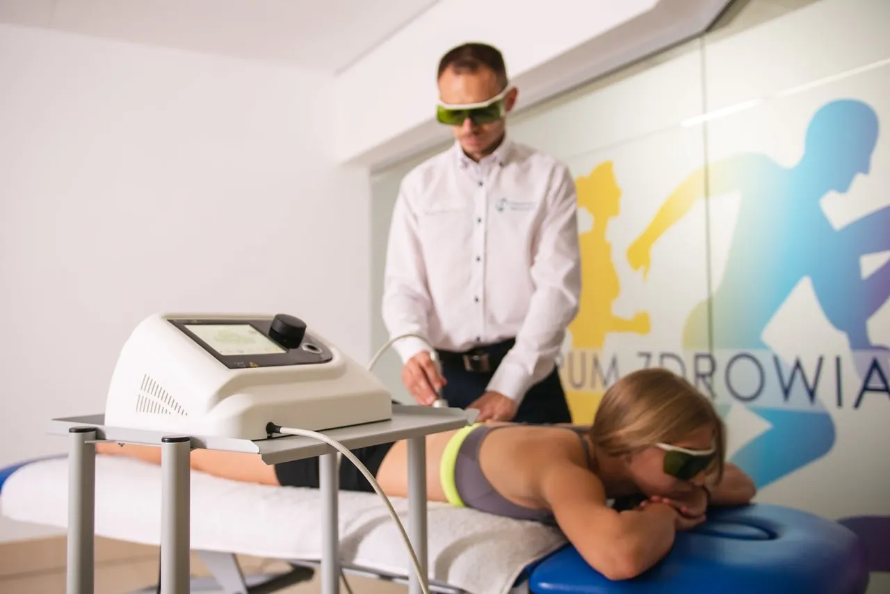 laseroterapia na ból kolana, laseroterapia na kręgosłup