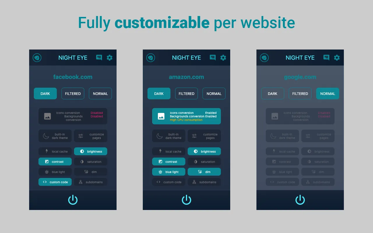 tryb ciemny vs jasny przeglądarka