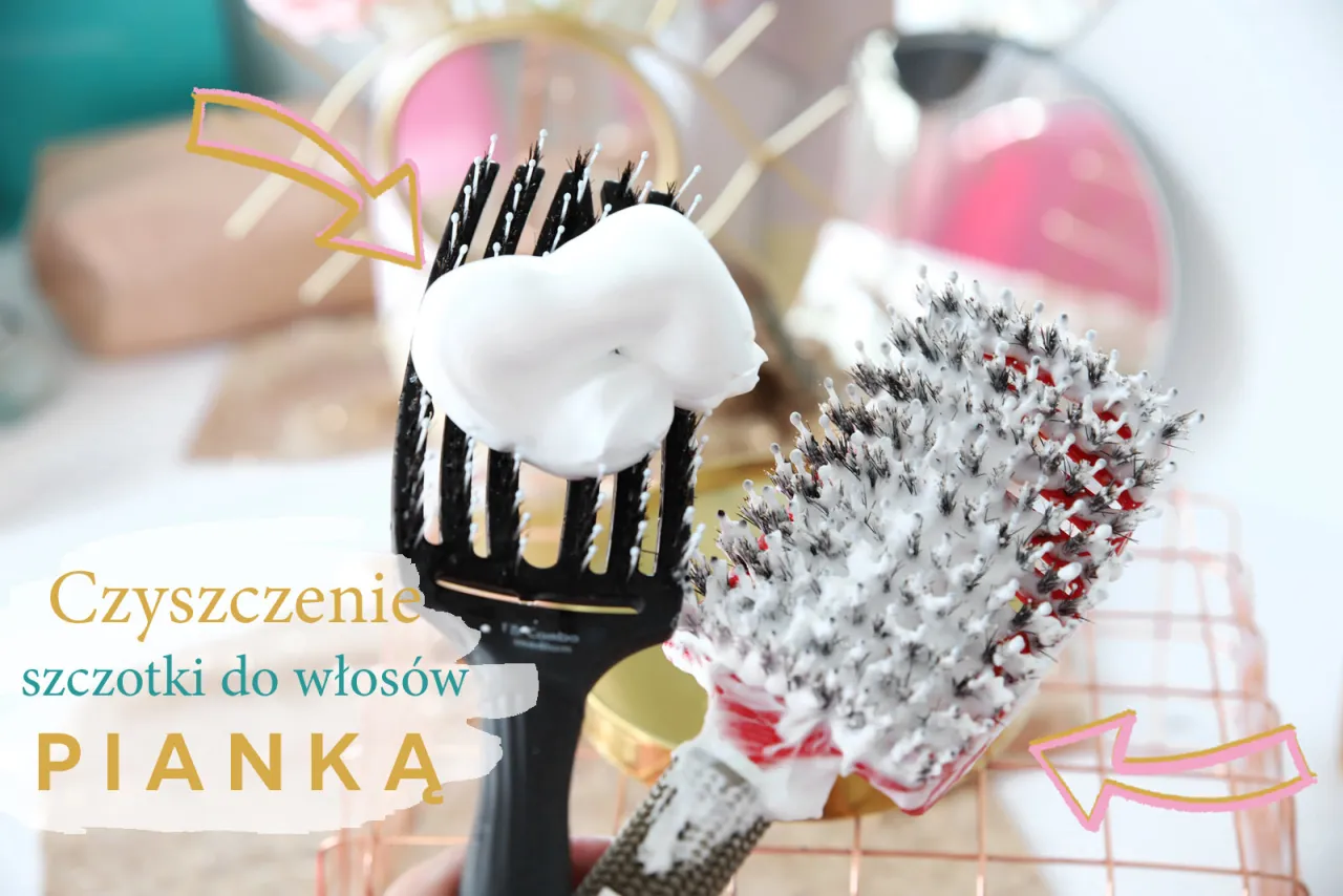 Pianka do włosów na szczotkach. Dowiedz się, jak wyczyścić szczotkę do włosów, by była jak nowa.