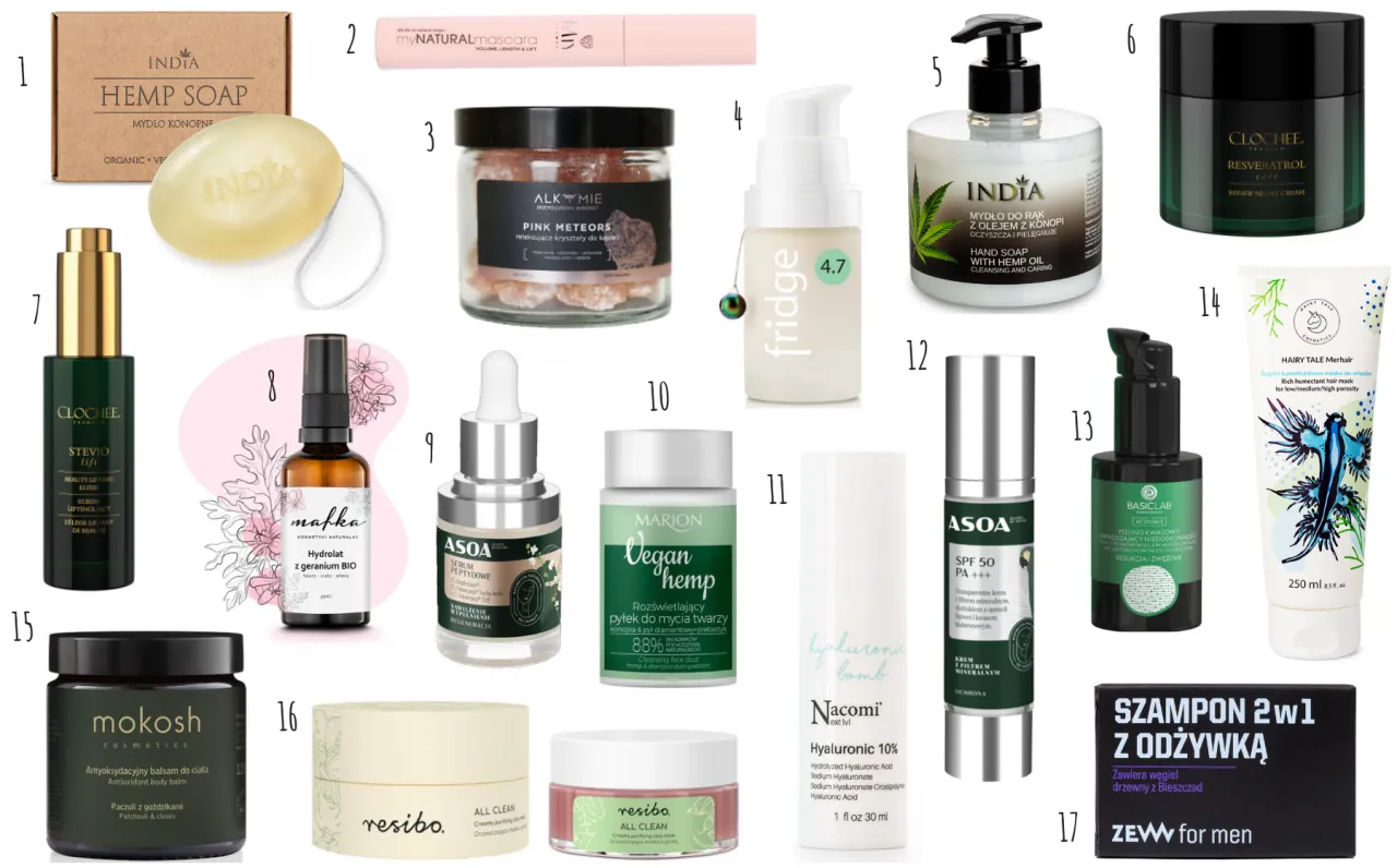 r&oacute;żne polskie produkty spożywcze, rękodzieło, kosmetyki