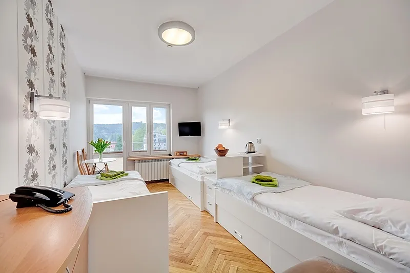 Wojskowe Sanatorium Krynica-Zdrój pokój dwuosobowy