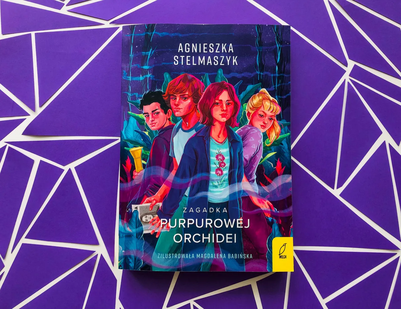 zagadka purpurowej orchidei scena zbrodni