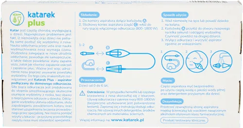Katarek do odkurzacza instrukcja użycia