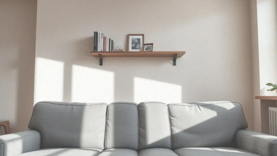 p&oacute;łka nad kanapą wysokość wymiary