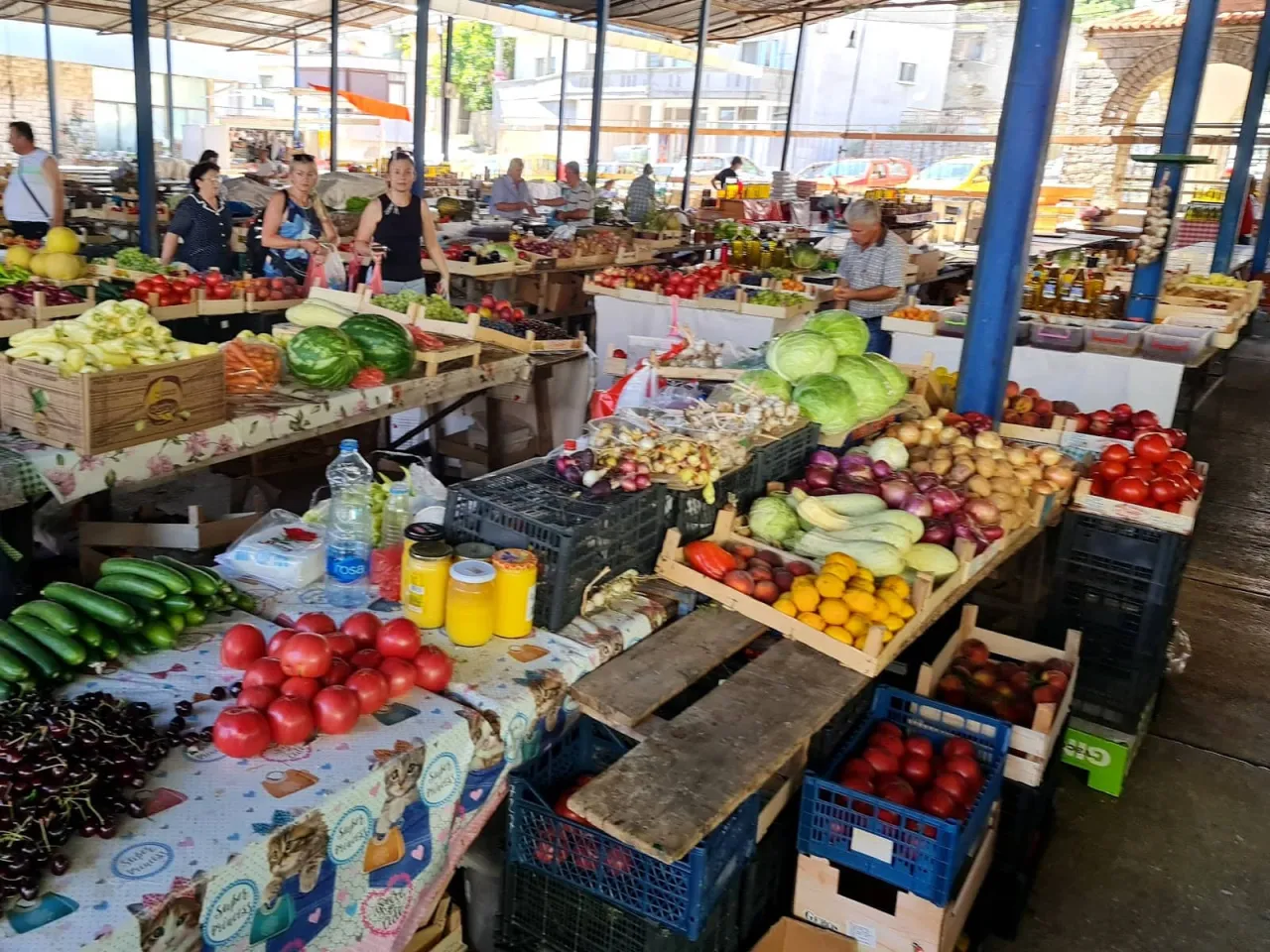 Lokalny targ Ulcinj Pijaca
