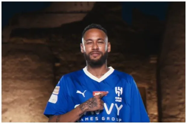 Neymar w koszulce Al-Hilal