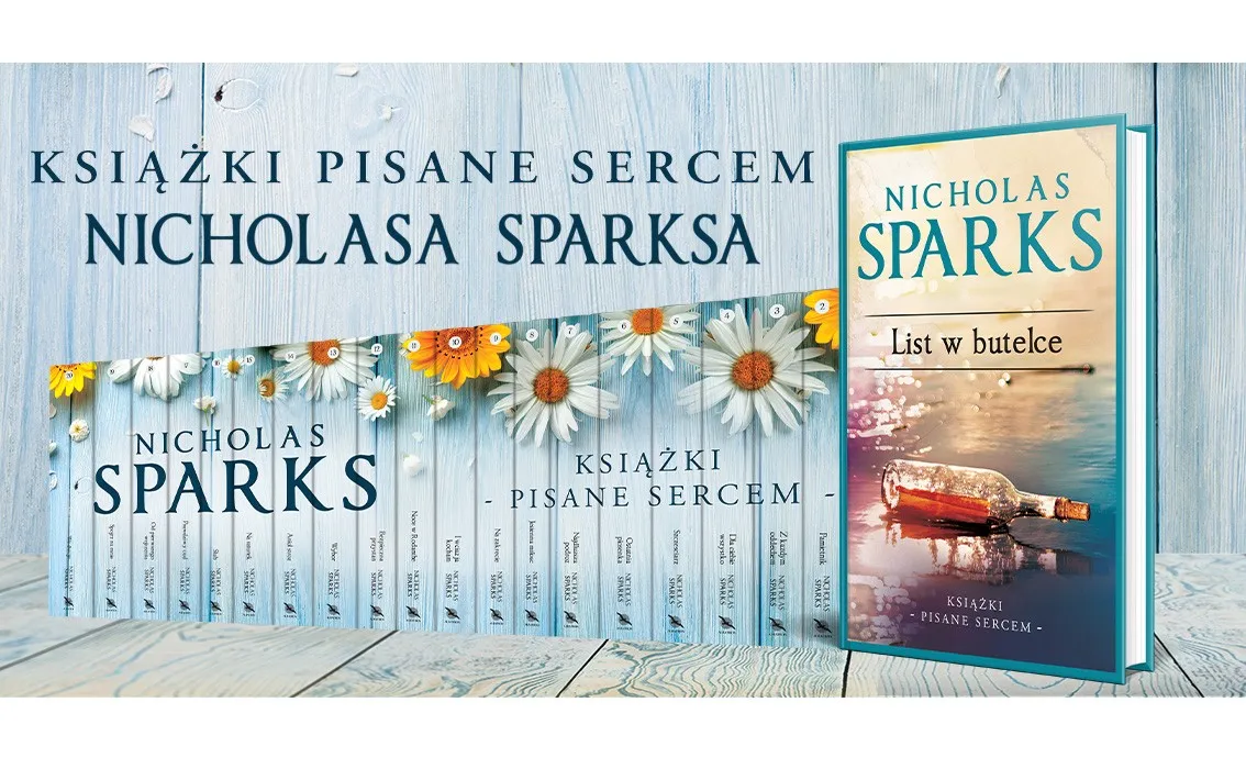 Nicholas Sparks książki romantyczne
