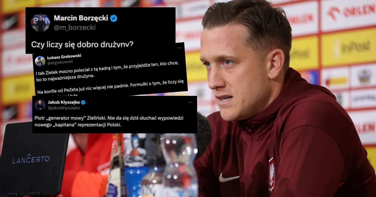 Dyskusja o tym, czy liczy się dobro drużyny, wywołana przez tweety Marcina Borzęckiego i Jakuba Kłyszejko.