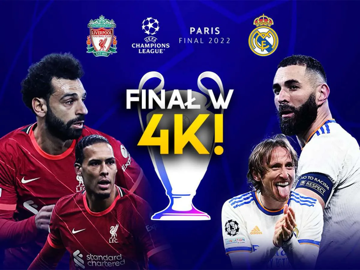 Finał Ligi Mistrz&oacute;w 2022 Real Madryt Liverpool oglądalność