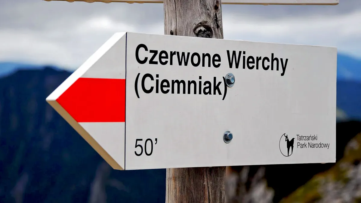 znakowanie szlaku pttk