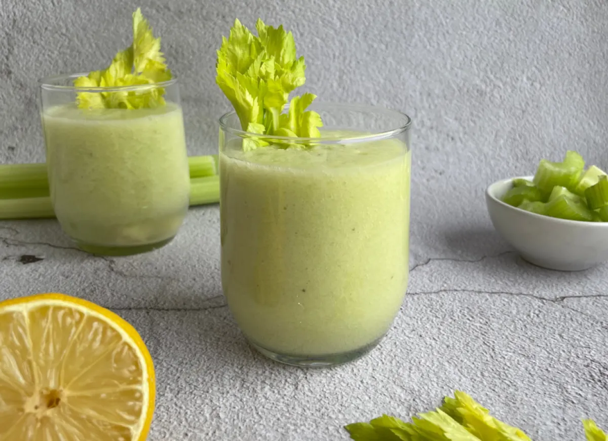 R&oacute;żne rodzaje koktajli z selera naciowego