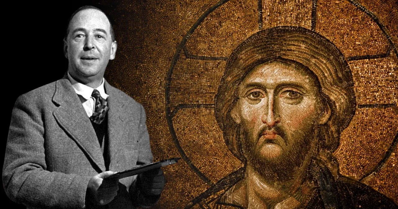 Portret C. S. Lewisa lub zdjęcie grupy Inkling&oacute;w