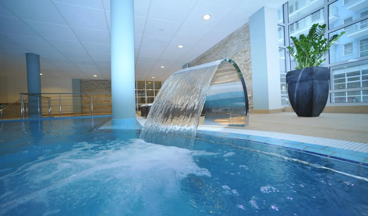 Kołobrzeg SPA nad morzem, basen z widokiem na morze