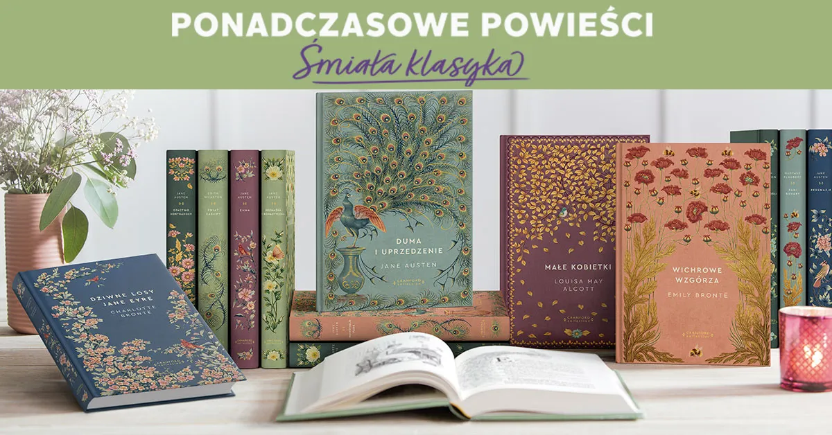 stos klasycznych książek, ponadczasowa literatura piękna