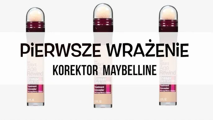 Maybelline Anti Age Eraser pierwsze użycie