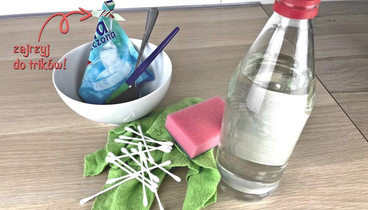 domowe sposoby czyszczenie żelazko soda ocet