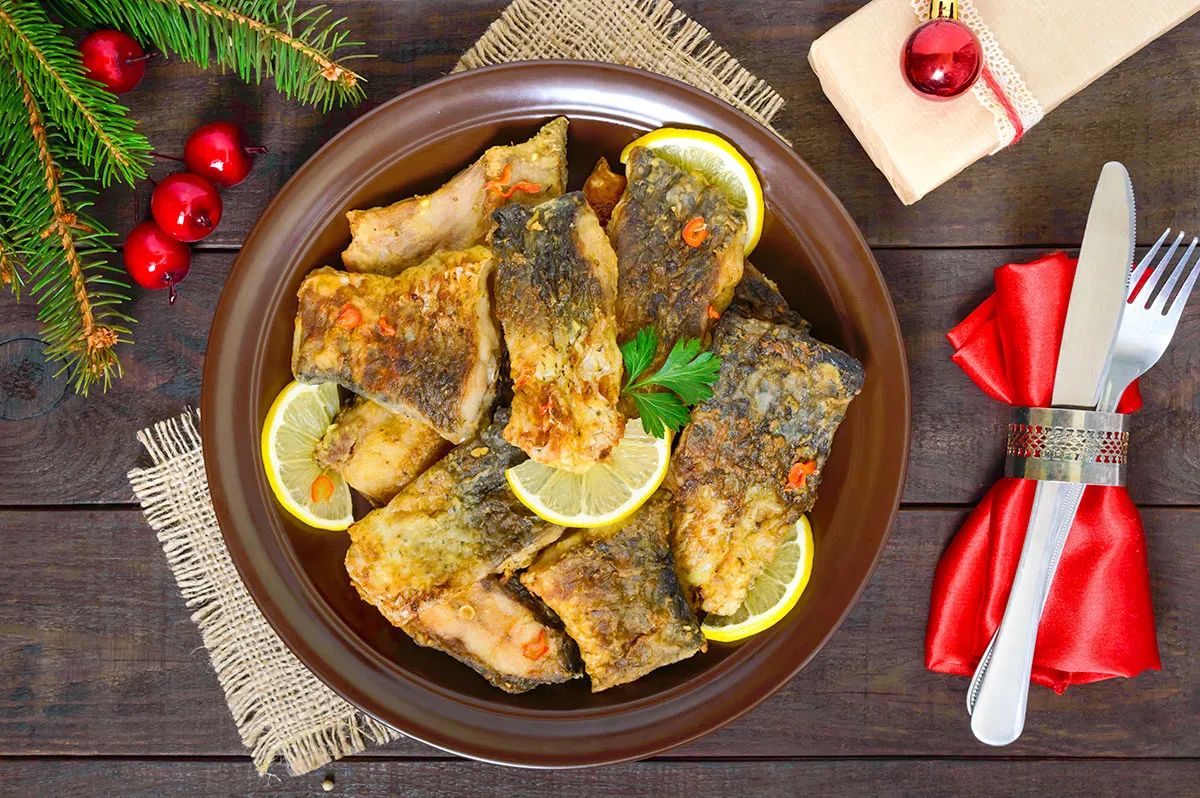 kreatywne dania świąteczne wegetariańskie ryby