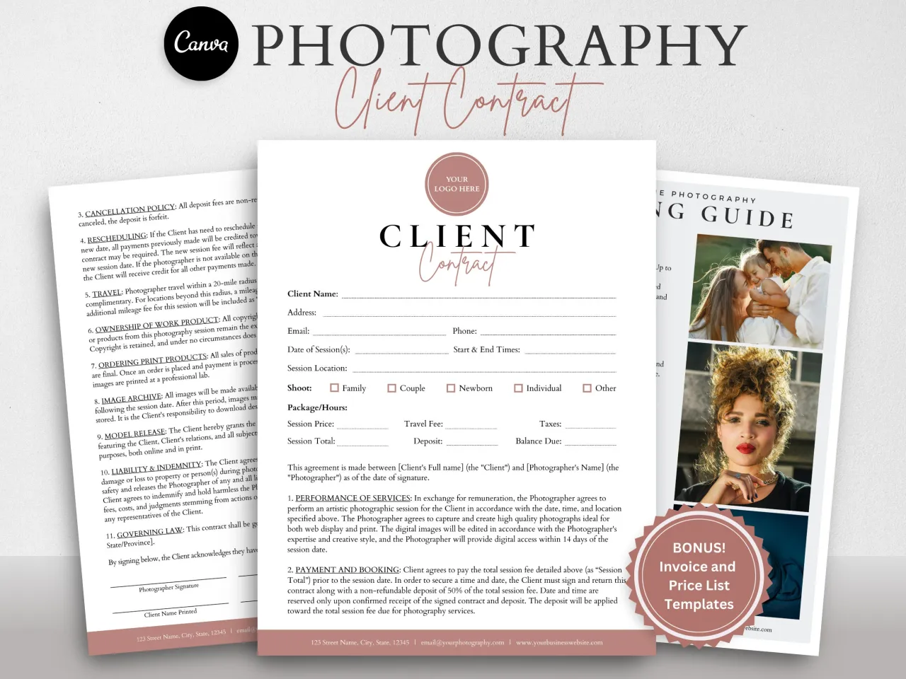 umowa z fotografem ślubnym checklist