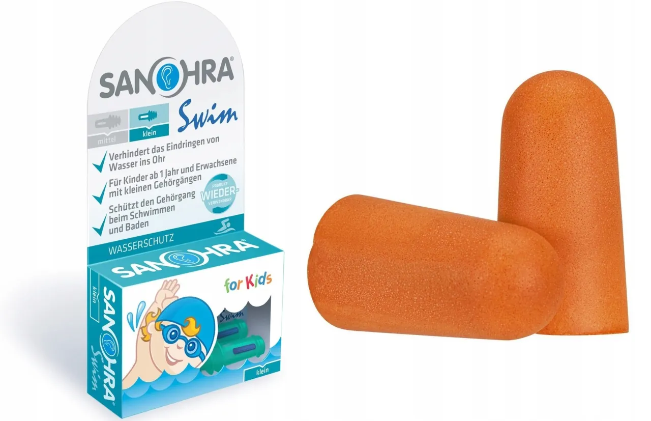 zatyczki do pływania dla dzieci