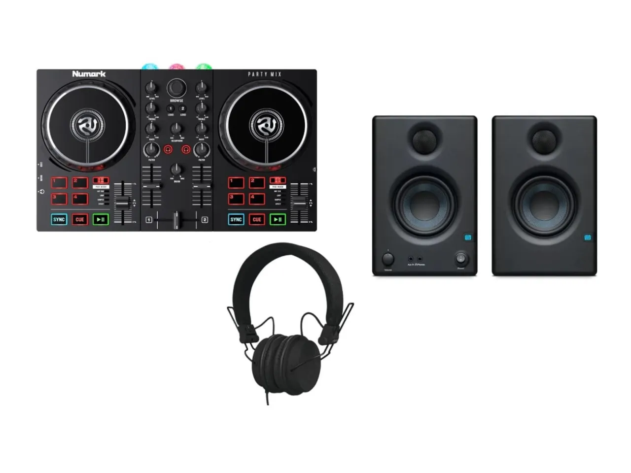 Słuchawki DJ i monitory odsłuchowe