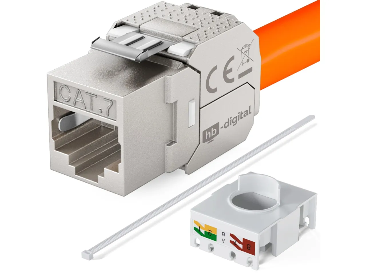 Netzwerkkabel Biegeradius und tiefe Unterputzdose