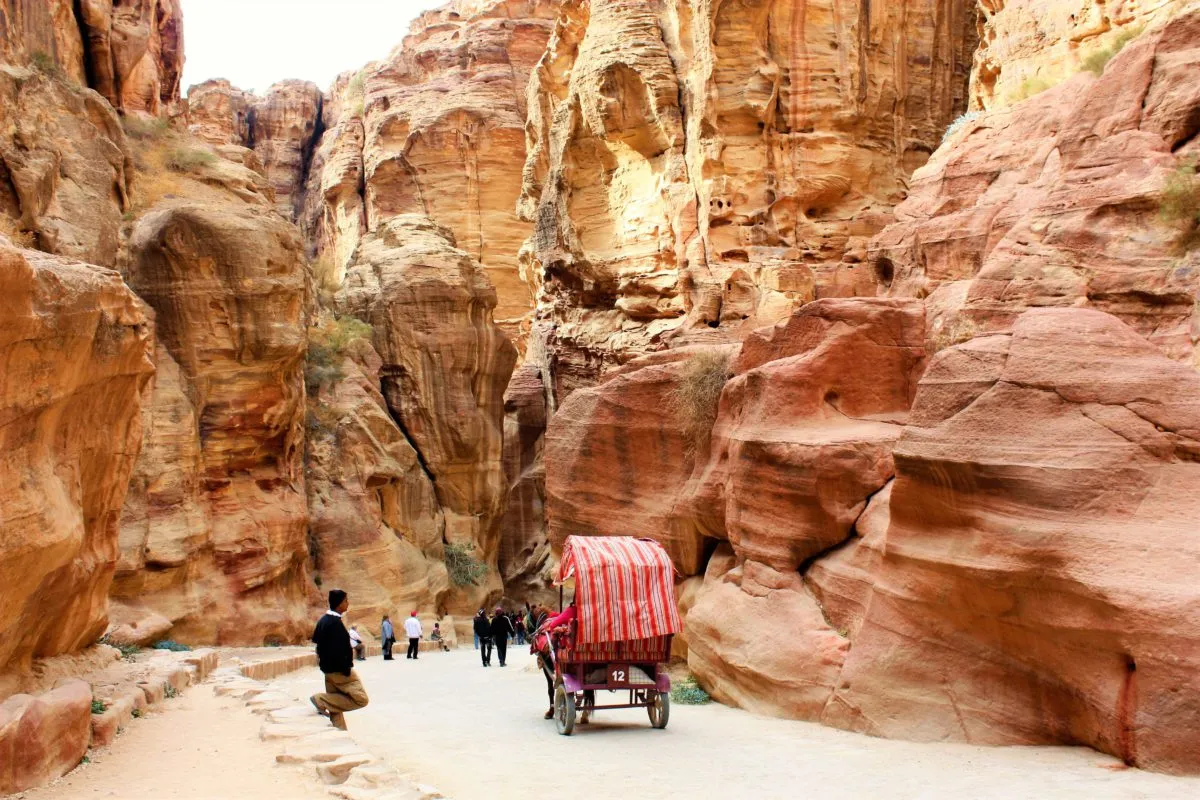 Petra Skarbiec wąwóz Siq