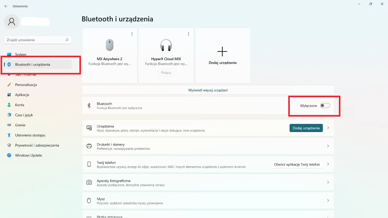 Jak włączyć Bluetooth Windows 11 szybkie ustawienia