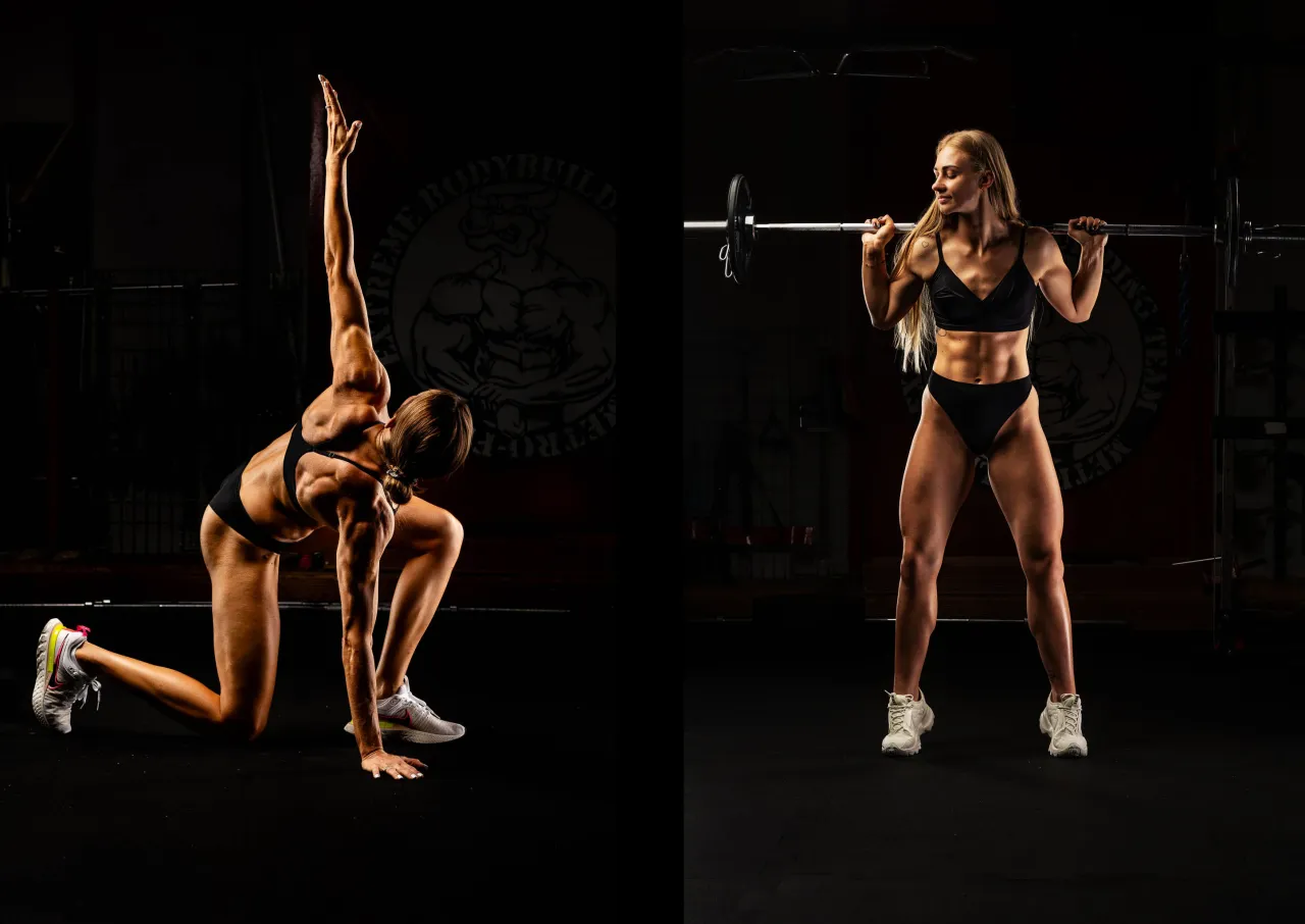 typowa sesja treningowa crossfit box