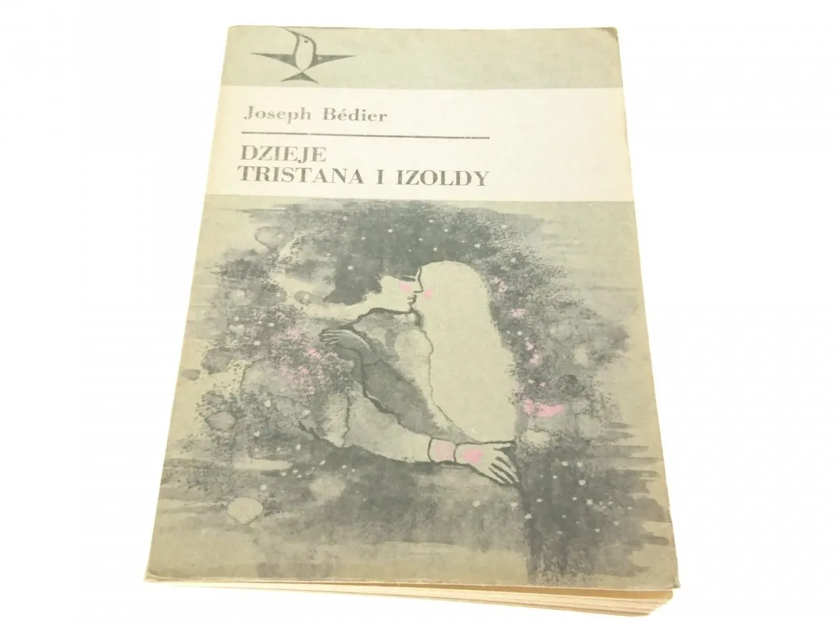 Dzieje Tristana i Izoldy okładka książki Joseph B&eacute;dier