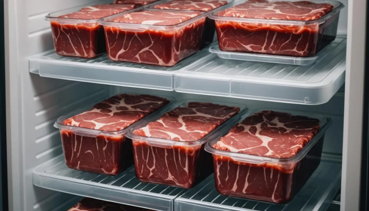 rozmrażanie schabu w lod&oacute;wce