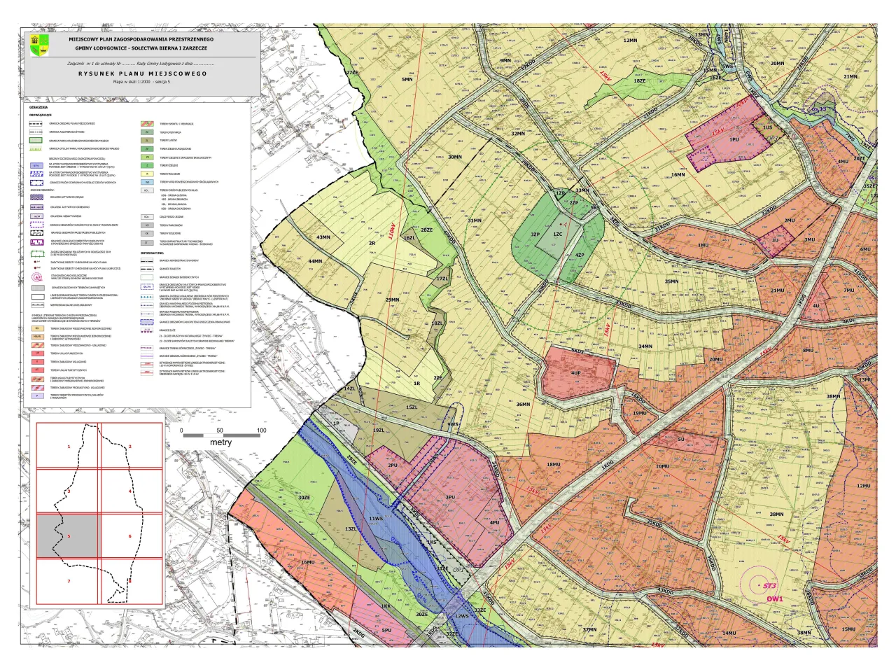 Miejscowy Plan Zagospodarowania Przestrzennego przykład
