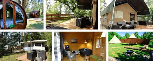 Campingplatz Zwei Seen Unterkünfte Vielfalt