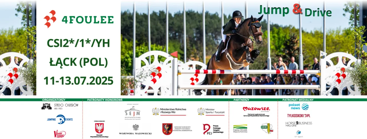 4FOULEE Łąck zawody jeździeckie