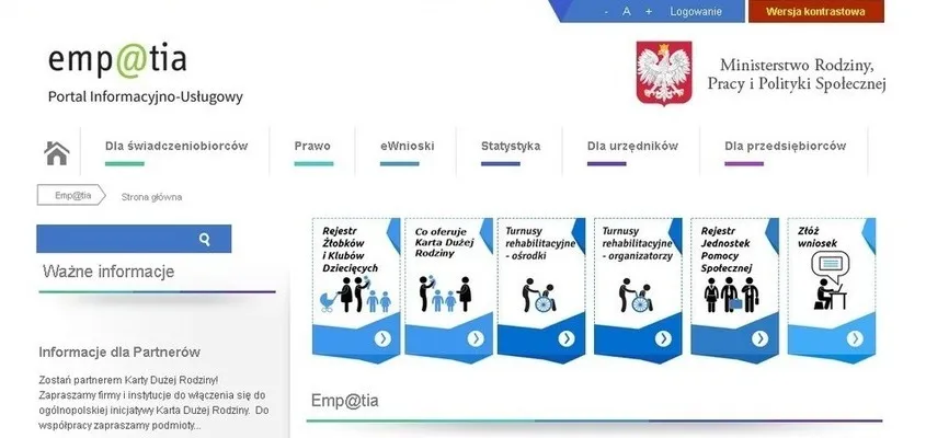 Portal Emp@tia strona główna