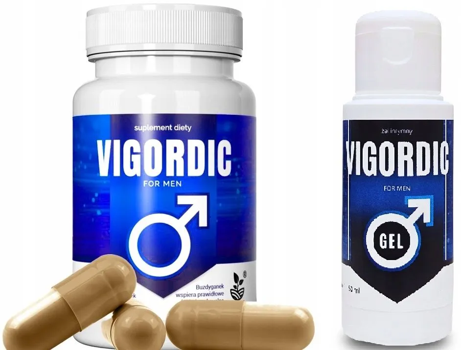 Opakowanie Vigordic i kapsułki