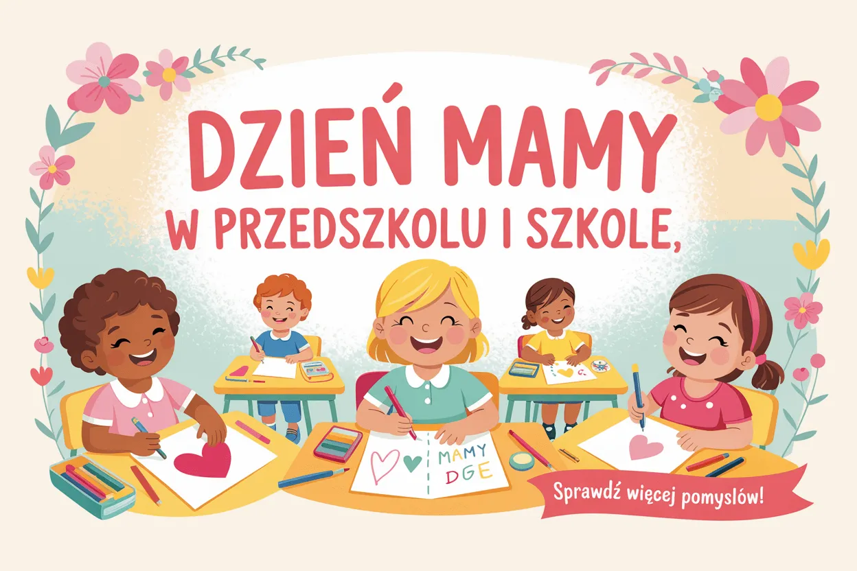Zdjęcie Zajęcia otwarte z okazji Dnia Matki w przedszkolu – pomysły na radosne chwile
