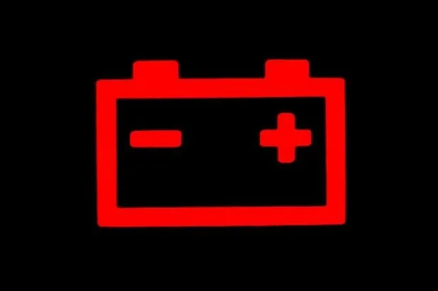 alternator samochodowy lub kontrolka akumulatora