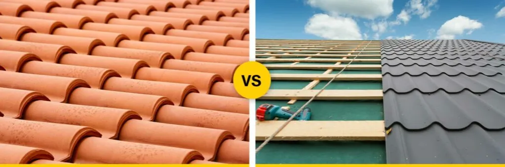 blachodachówka vs dachówka ceramiczna