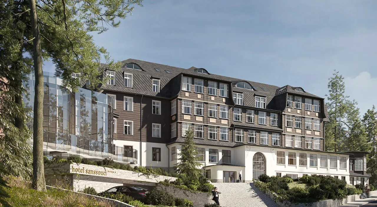Hotel Sanssouci Karpacz wizualizacja