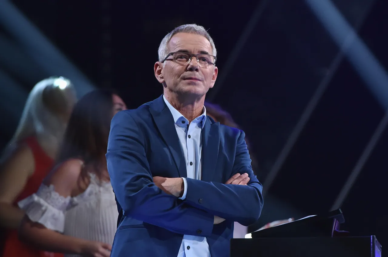 Robert Janowski, prowadzący 