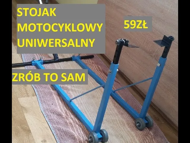 DIY podnośnik motocyklowy r&oacute;żne typy garaż