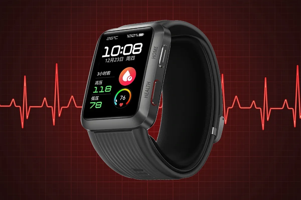 Funkcje zdrowotne smartwatch Huawei EKG ciśnienie