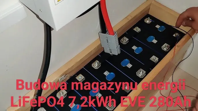 Magazyn energii LiFePO4 budowa