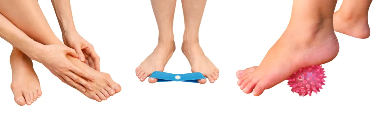 ćwiczenia na haluksy stopy