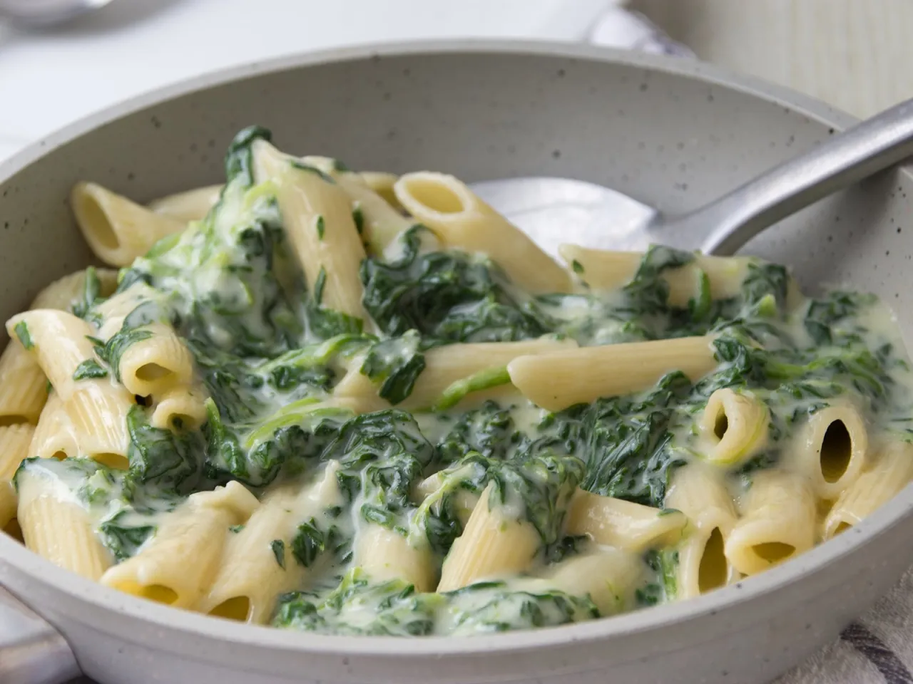 Nudeln mit Spinat Zutaten